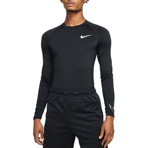 T-shirt met lange mouwen Nike Pro DF TIGHT TOP LS dd1990-010 L