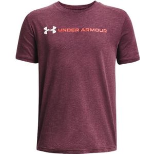 T-shirt Under Armour UA B LOGO WORDMARK SS 1380747-600 YXL