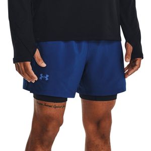 Korte broeken Under Armour LAUNCH ELITE 2in1 5 SHORT 1376511-471 Maat XXL