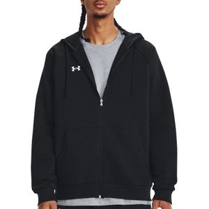 Sweatshirt met capuchon Under Armour UA Rival Fleece FZ Hoodie-BLK 1379767-001 XS