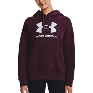 Sweatshirt met capuchon Under Armour UA Rival Fleece Big Logo Hdy-MRN 1379501-600 XS