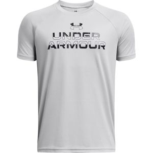 T-shirt Under Armour Tech™ Split Wordmark Short Sleeve 1383010-011 YLG