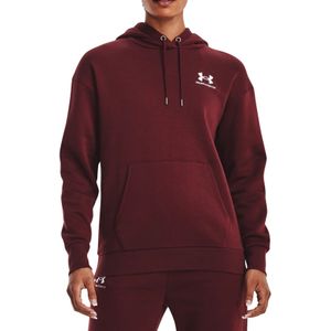 Sweatshirt met capuchon Under Armour Essential Fleece Hoodie-RED 1373033-690 S