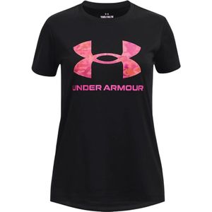 T-shirt Under Armour UA Tech Print BL SSC-BLK 1377016-004 YSM