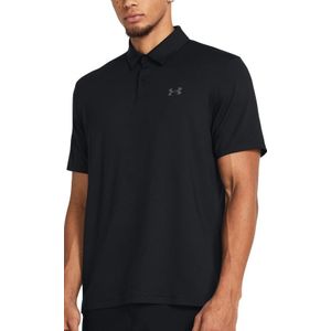 Under Armour Golf Tee To Green Korte Mouw Poloshirt Zwart