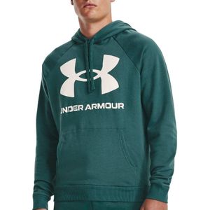 Sweatshirt met capuchon Under Armour UA Rival Fleece Big Logo HD-GRN 1357093-722 M
