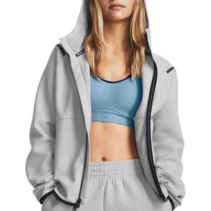 Sweatshirt met capuchon Under Armour Unstoppable Flc FZ-GRY 1379842-011 S