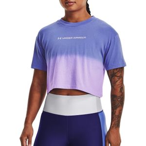 T-shirt Under Armour UA DIP DYE CROP 1376750-495 L