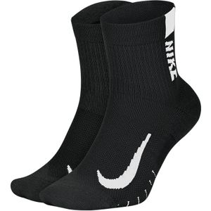 Sokken Nike U NK MLTPLIER ANKLE 2PR sx7556-010 S