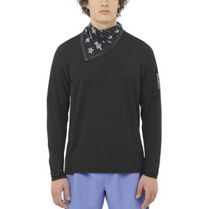 T-shirt met lange mouwen Salomon SENSE AERO LS TEE GFX M lc2694-0 Maat L
