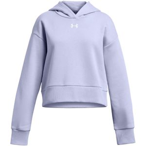 Sweatshirt met capuchon Under Armour UA Rival Fleece Crop Hoodie-PPL 1379517-539 YLG