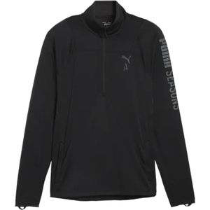 Sweatshirt Puma M SEASONS LS 1/4 Zip Polypropylene Rain Cell 524891-01 Maat M