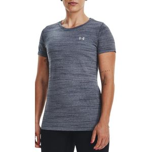 Under Armour Tech Tiger T-shirt Met Korte Mouwen Grijs S Vrouw