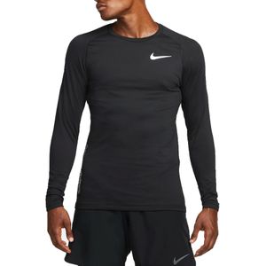 T-shirt met lange mouwen Nike Pro Warm Sweatshirt Schwarz F010 dq5448-010 XL