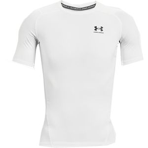 T-shirt Under UA HG Armour Comp SS-WHT 1361518-100 XS