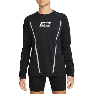 T-shirt met lange mouwen Nike Dri-FIT Icon Clash Women s Long Sleeve Pacer Top dq6665-010 S