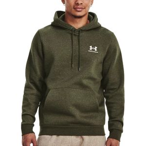 Sweatshirt met capuchon Under Armour Essential Fleece Hoody Grün F391 1373880-391 Maat XXL