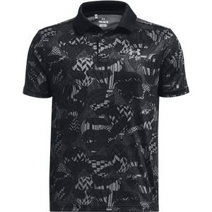 T-shirt Under Armour UA Performance Printed Polo-BLK 1377349-002 YXS