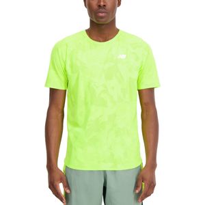 T-shirt New Balance Q Speed Jacquard Short Sleeve mt33281thw L