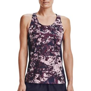 Tanktop Under Armour UA Fly By Printed Tank-PNK 1367605-698 L