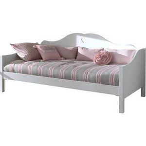 Vipack kajuitbed Amori met rolbed/opberglade - wit - 212x97x95 cm - Leen Bakker