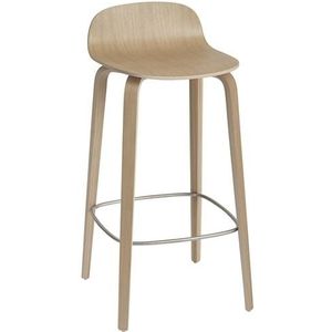 Muuto Visu Barkruk m. Wood Lampenvoet Oak H88.5