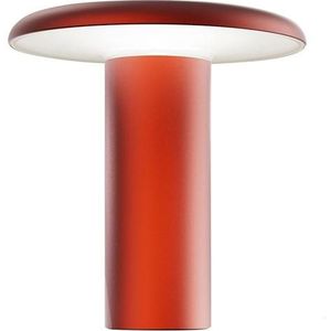 Artemide Takku Tafellamp LED Oplaadbaar Anodized Red