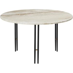 GUBI IOI Salontafel Ø70 Zwart/ Beige