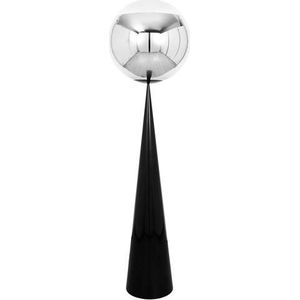 Tom Dixon Mirror Bol Fat Vloerlamp Zilver