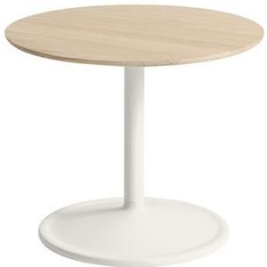 Muuto Soft Salontafel Eiken/Gebroken Wit Ø48 H40