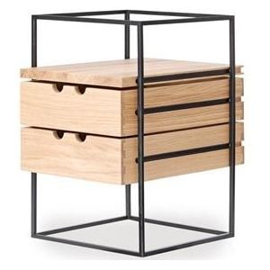 Karakter Cache Bureau Organizer Eiken/ Zwart