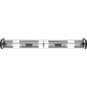 In The Tube 1300 Wandlamp Zilver