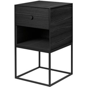 Audo Frame Kast 35 met 1 Lade Zwart Essen