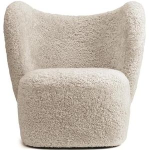 NORR11 Little Big Fauteuil Draaibaar Schapenvacht Maanlicht