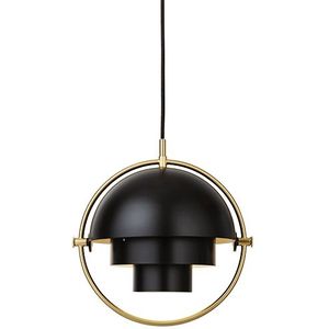 GUBI Multi-Lite Hanglamp Klein Messing en Zwart