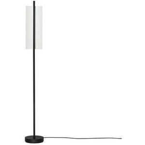 Santa & Cole Lámina 45 Vloerlamp Wit/ Zwart