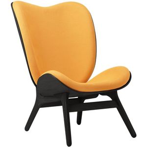 Umage A Conversation Piece Hoge Fauteuil Zwart Eiken/mandarijn