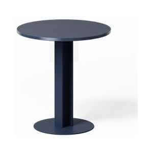 +Halle HEB 02 Eettafel Ø70xH73 Donker Blauw