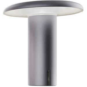 Artemide Takku Tafellamp LED Oplaadbaar Anodized Grey