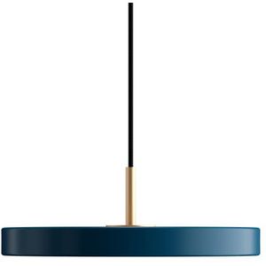 Umage Asteria Mini Hanglamp Petroleum Blauw met Messing Top