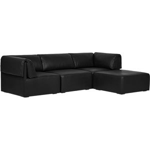 GUBI Wonder 3-zits Sofa met Armleuningen en Chaise Longue Brescia 0509