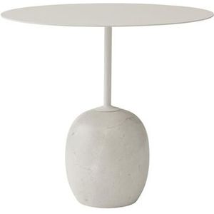 &Tradition Lato LN9 Salontafel Ovaal Wit/Crema Diva Marmer