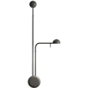 Vibia Pin Wandlamp 1686 Aan/Uit Zwart