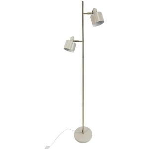 Dyberg Larsen Ocean Vloerlamp Beige/ Messing