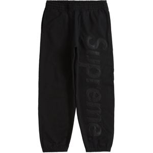 Supreme Satin Appliqué Sweatpant (FW23) Black