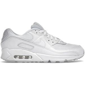 Nike Air Max 90 365 Heren Sneakers - White White-White-Wolf Grey