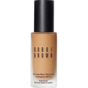Bobbi Brown Makeup Foundation Skin Long-Wear Weightless Foundation SPF 15 No. 7.25 Cool Almond