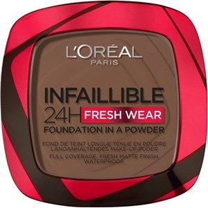 L’Oréal Paris Make-up gezicht Poeder Infaillible 24H Fresh Wear Make-up Powder 200 Golden Sand