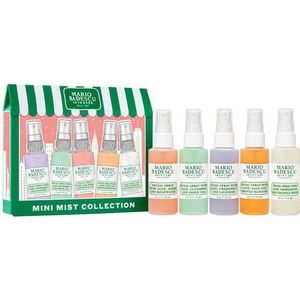 Mario Badescu Huidverzorging Facial sprays Mini Mist Collectie Aloë, Kruiden & Rozenwater 59 ml + Aloë, Komkommer & Groene Thee 59 ml + Aloë, Kamille & Lavendel 59 ml + Aloë, Adaptogenen & Kokoswater 59 ml + Aloë, Salie & Oranjebloesem 59 ml