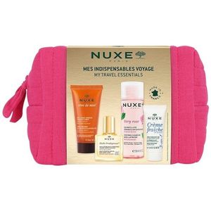 Nuxe Gezichtsverzorging Rêve de Miel Mijn reisbenodigdheden Face and Body Cleansing Gel 15ml + Huile Prodigieuse® 10 ml + Mizellen-Reinigungswasser 50 ml + 48 H* feuchtigkeitsspendende Creme 15ml